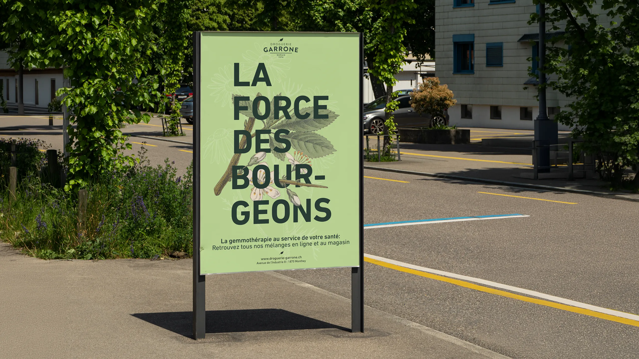 Affichage Droguerie Garrone